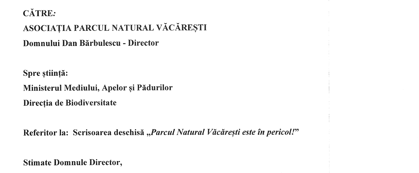 Răspunsul autorităților la scrisoarea deschisă: ZERO soluții pentru pază. Răspunsul autorităților la scrisoarea deschisă: ZERO soluții pentru pază.
