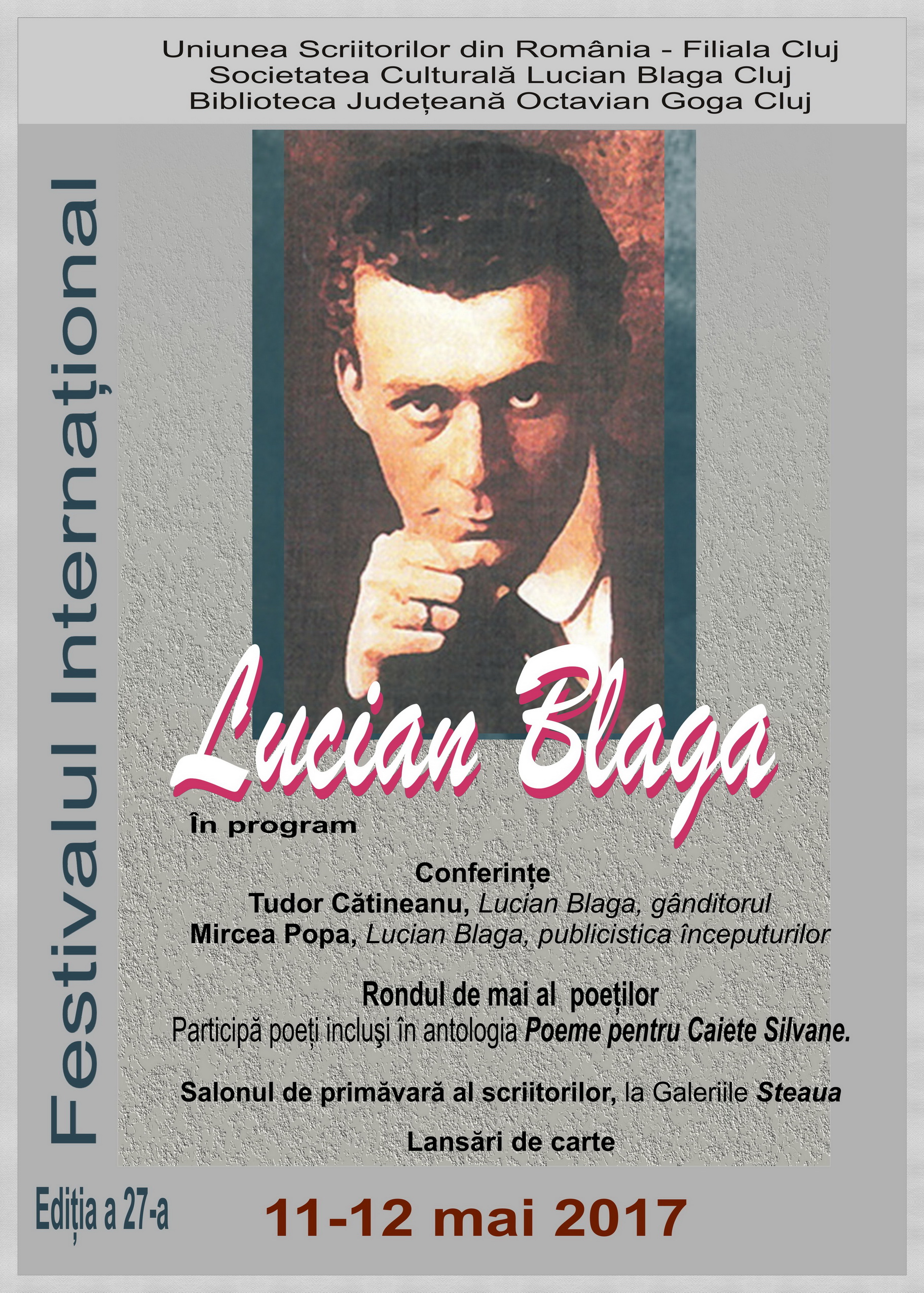 Festivalul Internaţional Lucian Blaga, ediţia a 27-a